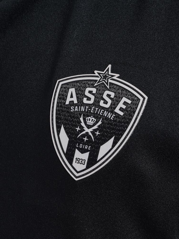 Training maillot enfant ASSE noir 2023-2024