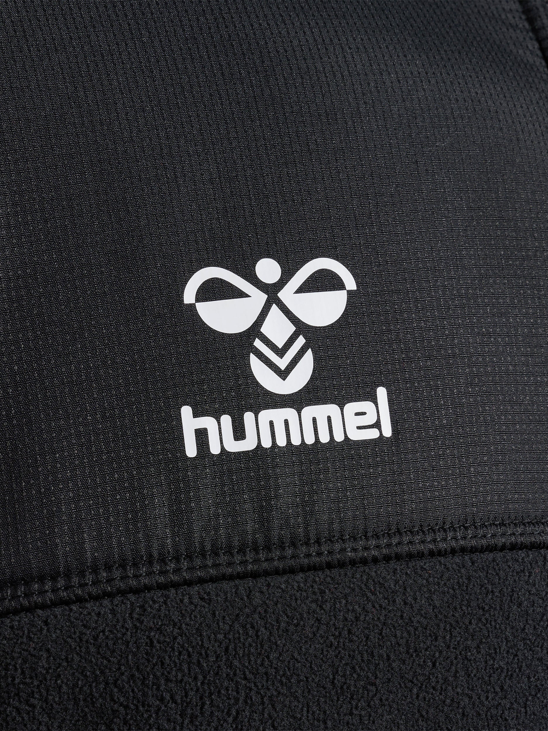 Hummel black fleece jacket