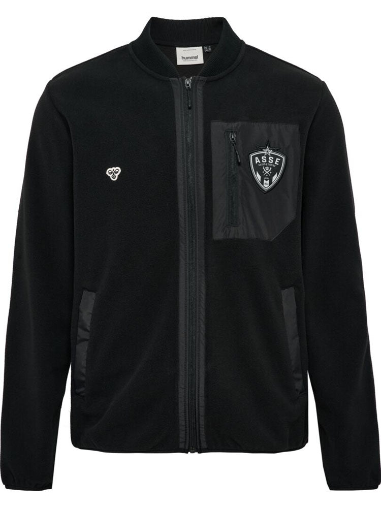 Veste polaire noire FAN FLEECE