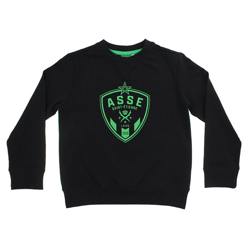 Sweat enfant logo vert ASSE