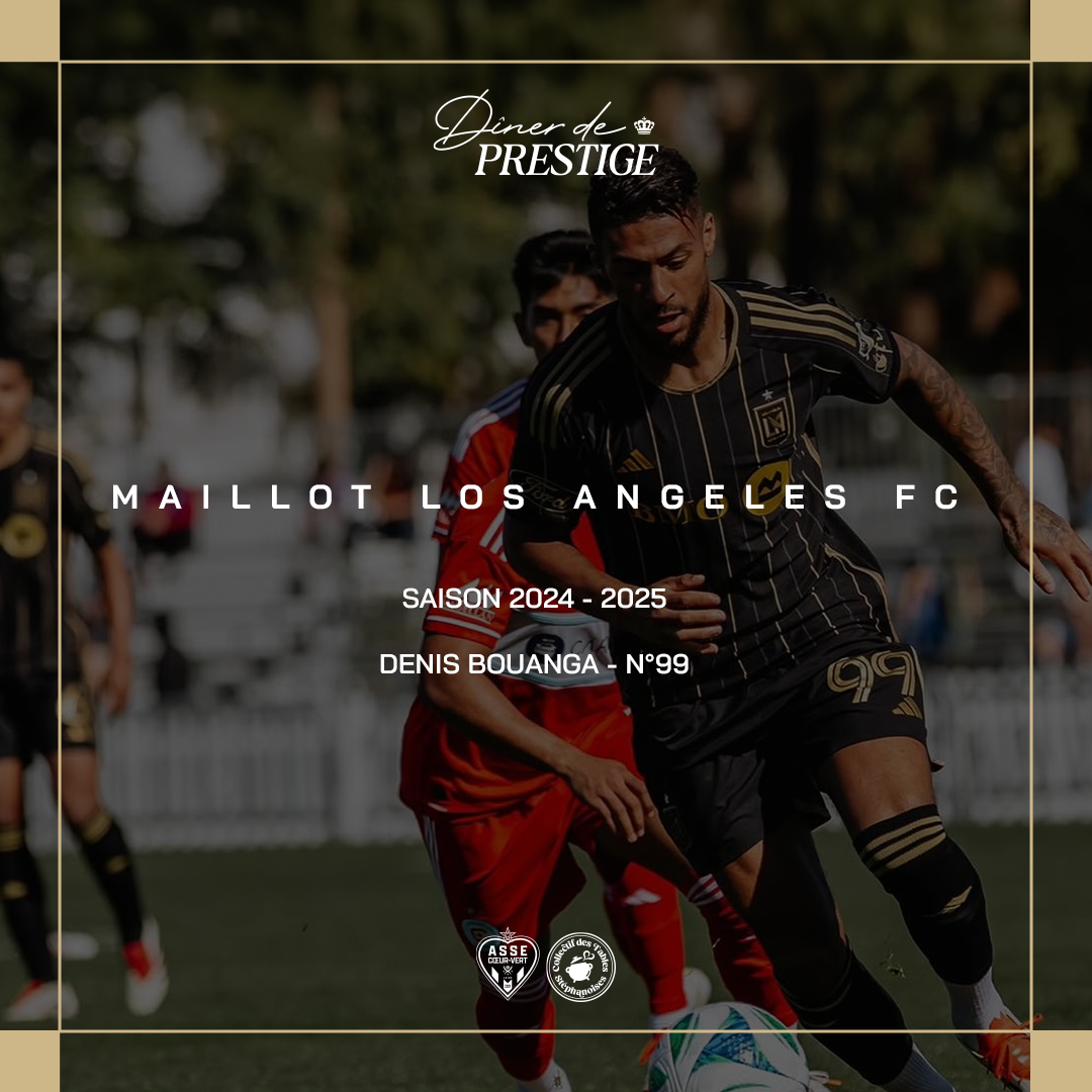 Maillot de Denis Bouanga - Los Angeles FC - Saison 2024/2025