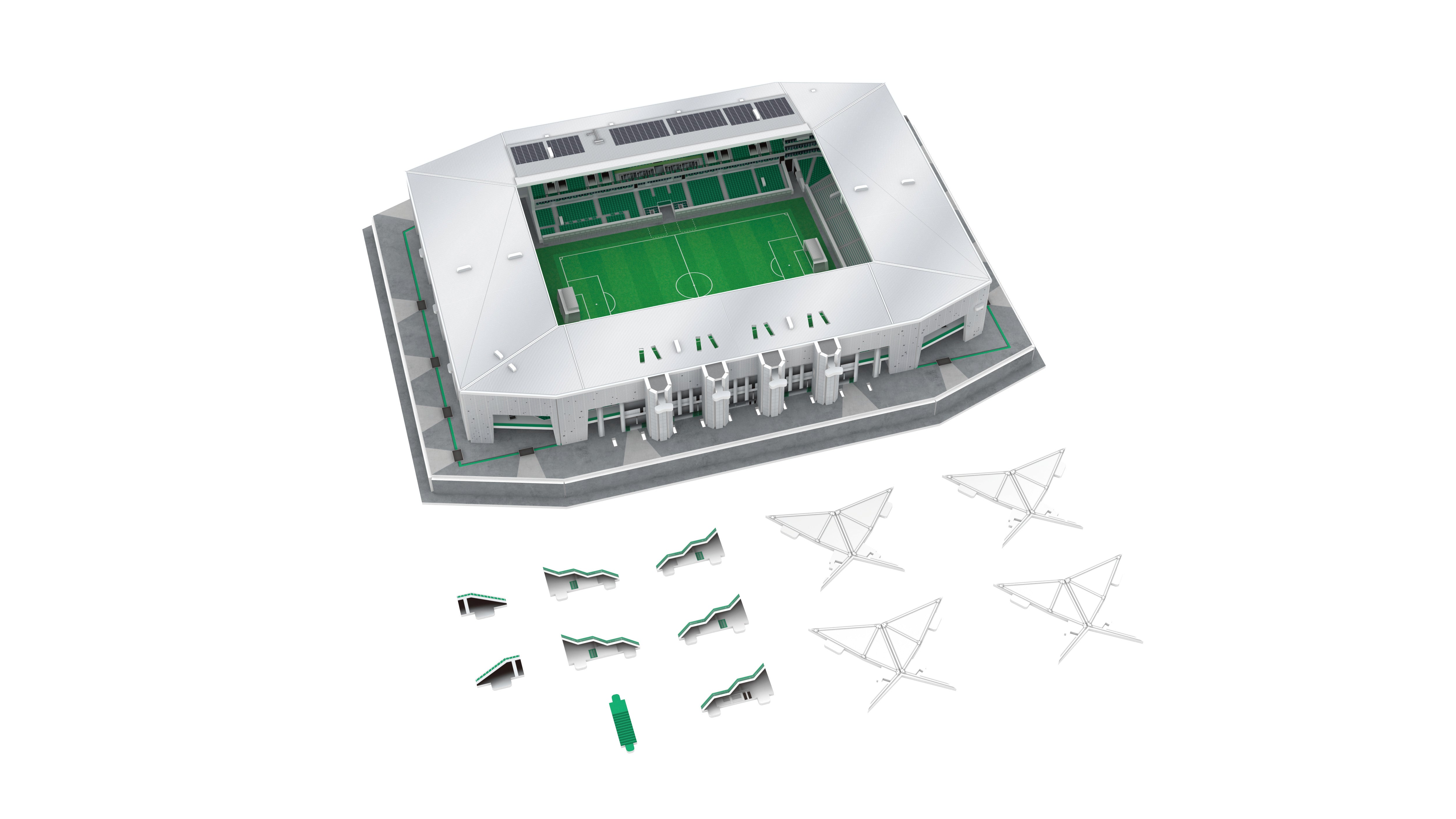 3D Puzzle Geoffroy-Guichard Stadium