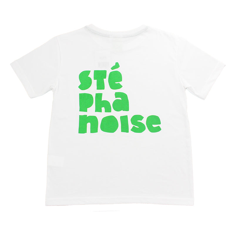 Tee-shirt STÉ-PHA-NOISE enfant blanc