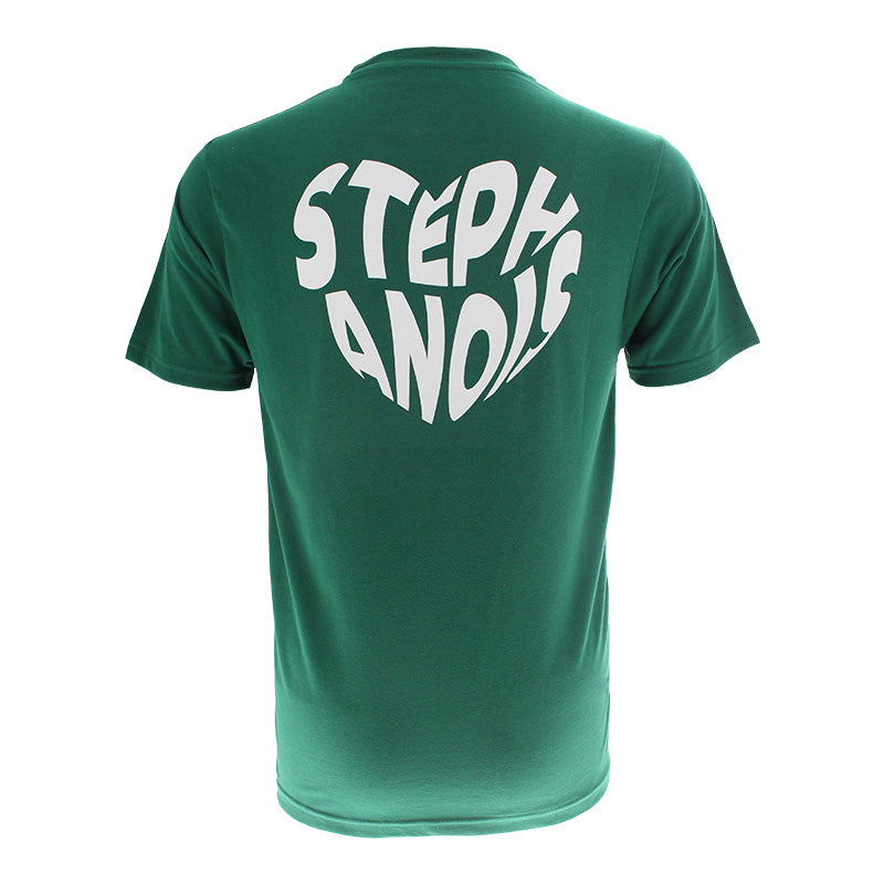 Tee-shirt Cœur Stéphanois vert