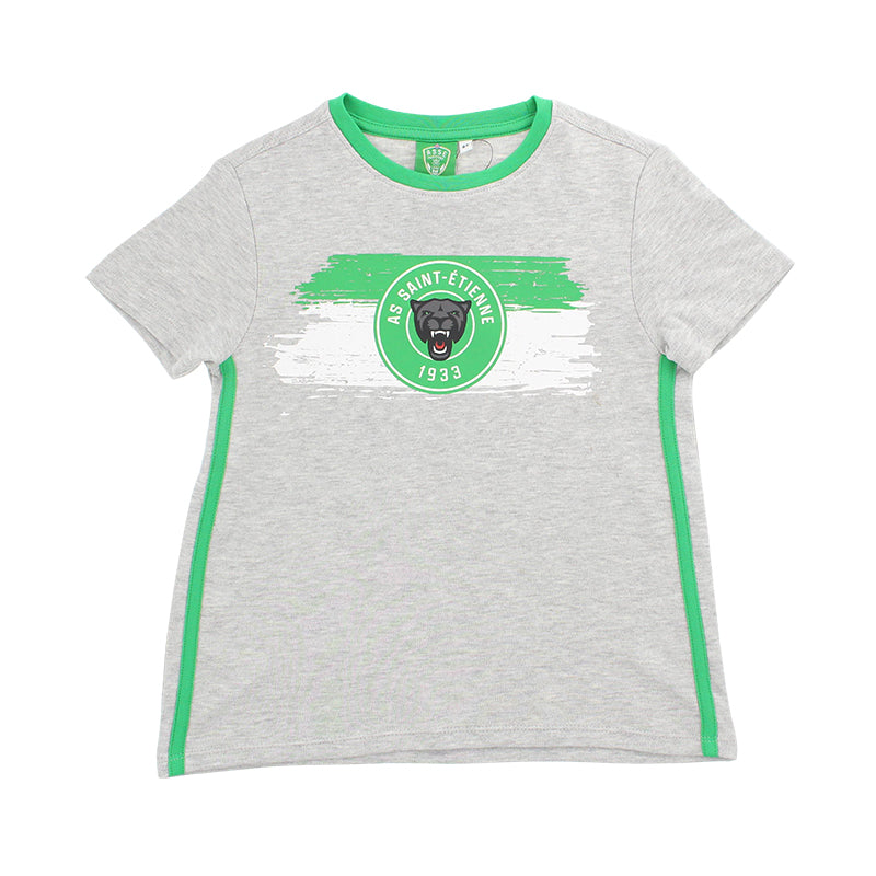 Tee-shirt enfant ASSE gris panthère