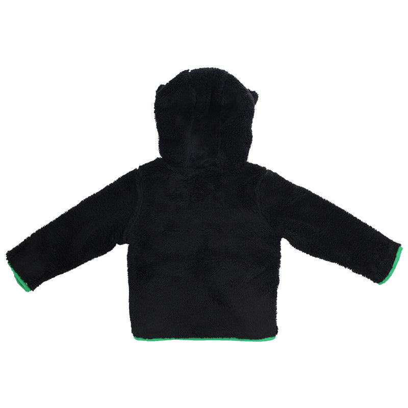 ASSE Black Sherpa Baby Jacket